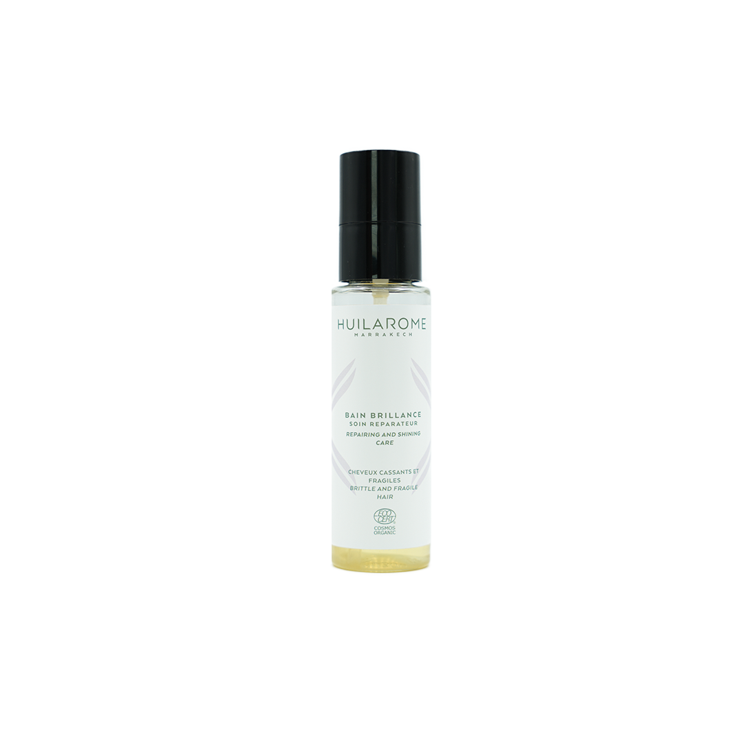 Bain brillance soin réparateur cheveux cassants et fragiles