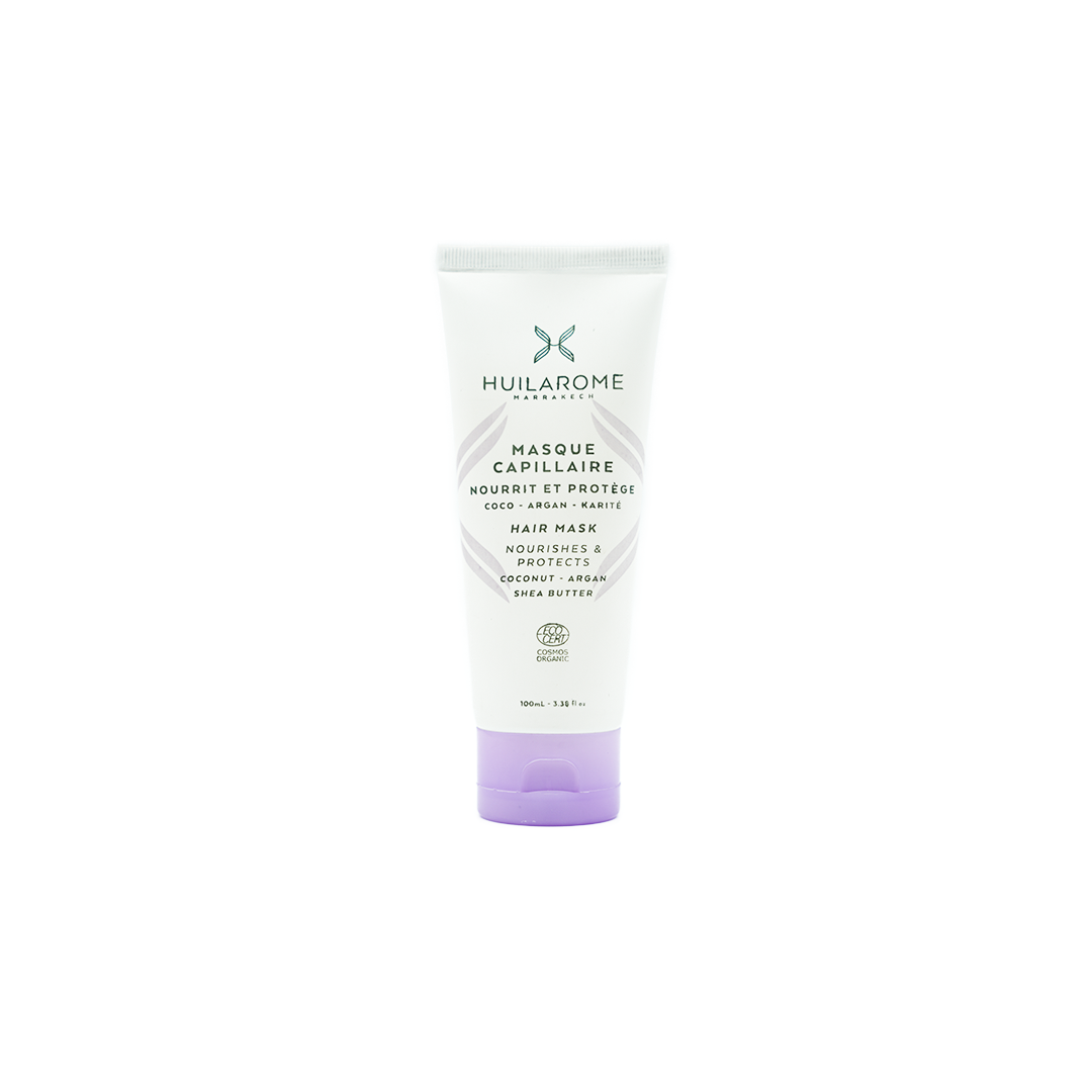 Masque capillaire nourrit et protège coco, argan et karité