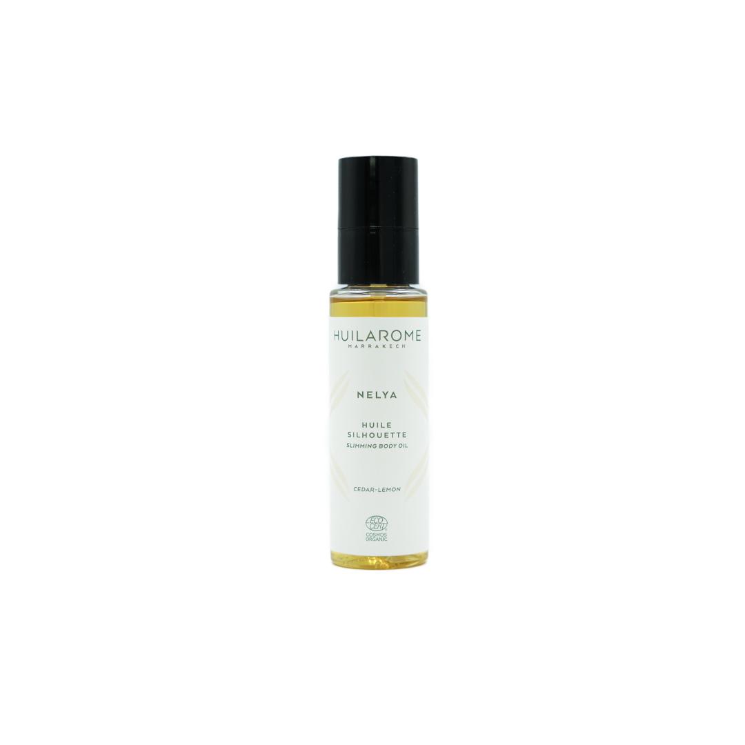 Nelya huile corporelle silhouette cèdre et citron
