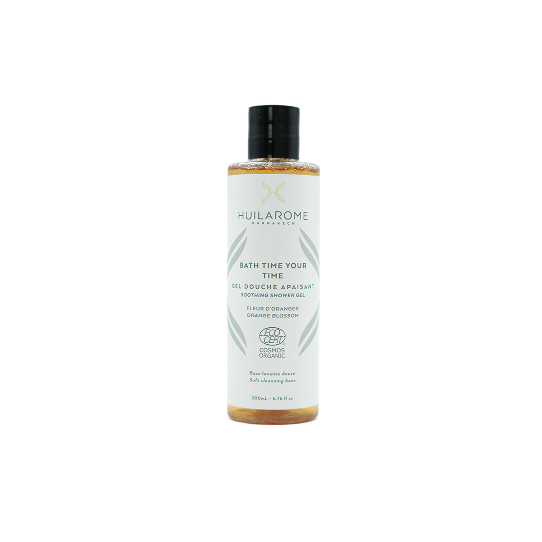 Bath time your time  gel douche apaisant fleur d'oranger
