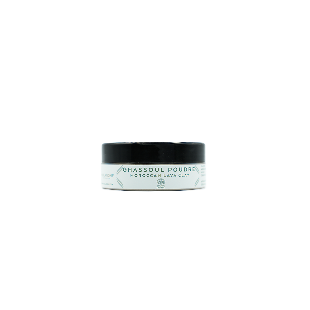 Ghassoul poudre aux plantes aromatiques et huiles essentielles